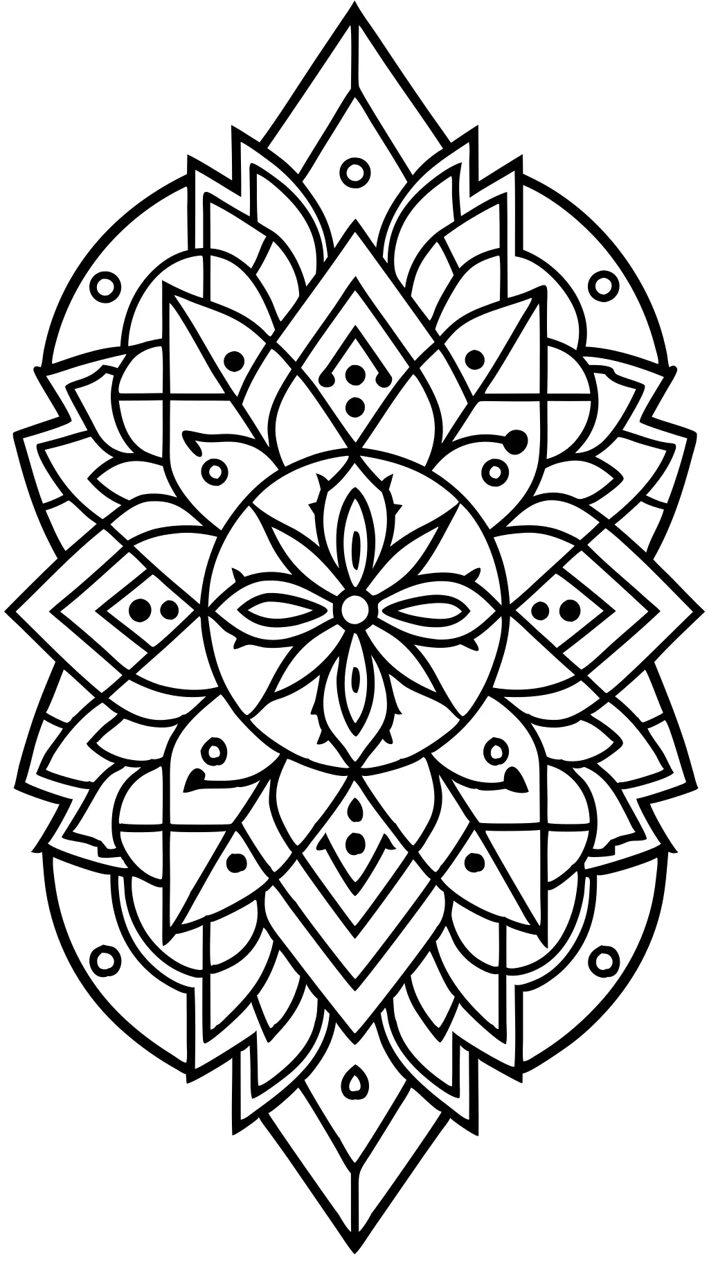 mosaic art coloring pages